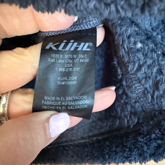 Kuhl Women's Navy Full-Zip Hoodie - Picture 5 of 5